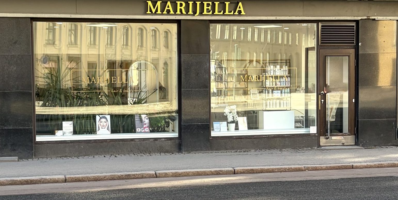 Kauneushoitola ja kampaamo Helsinki - Marijella hoitola ulkoa Etu-Töölössä